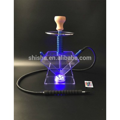 Mens Christmas gifts portable Fumo hookah Amy shisha plastic hookah with led light