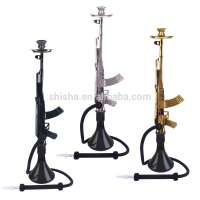 So cool High-quality AK47 Gun hookah nargile with 3 sizes