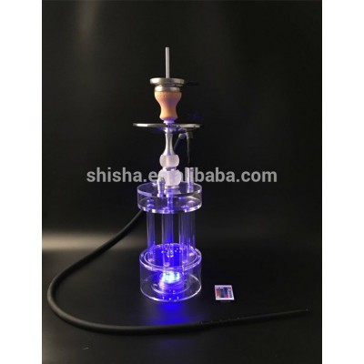 Portable Fumo hookah Amy shisha plastic hookah with led light