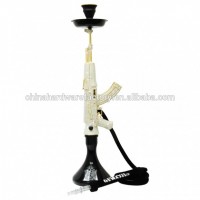 Original design patented Diamond army Gun hookah shisha with diamonds